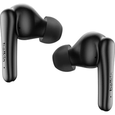 Belkin SoundForm Rhythm Earbuds
Noise Cancelling, Bluetooth, USB-C (Charging), Built-in Microphone, Black