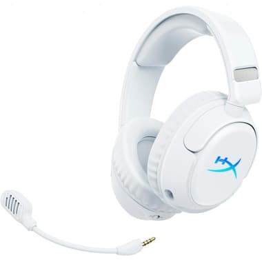HyperX Cloud Flight 2 RGB Gaming Headset
Noise Cancelling Microphone, Wireless, USB (Charging), Unidirectional/Detachable Microphone, White
