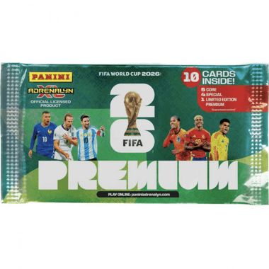 PANINI Trading Card Game FIFA World Cup 2026: Adrenalyn XL 365 - Premium Toy Collectible
Assorted Color, 6 Years and Above