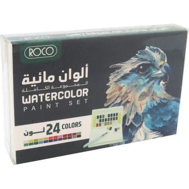 Roco Pocket Field Sketch Box Watercolor Set
24 Colors + Brush;Palette