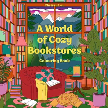 A World of Cozy Bookstores - Colouring Book
false