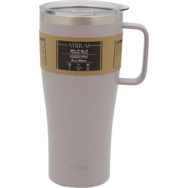 Atrium Tumbler
Insulated Tumbler with Handle, Hot/Cold, 890.00 ml ( 1.57 pt ), Beige