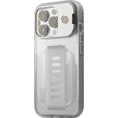 Grip2u Boost Back Cover Mobile Case with Stand
for iPhone 16 Pro Max, Clear