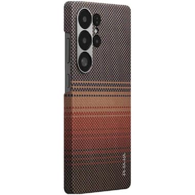 Pitaka Tactile Woven Back Cover Mobile Case with MagSafe
for Samsung Galaxy S25 Ultra, Sunset