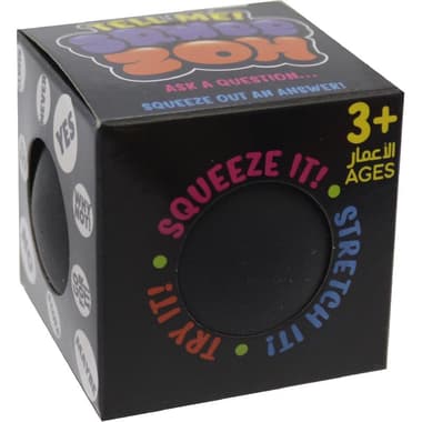 توي رو اضغط لتحصل على اجابة - كرة الاسئلة السحرية
لعبة تململ (Fidget Toy), ألوان متنوعة, 3 سنوات فما فوق,