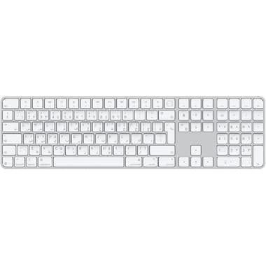 Apple Magic Keyboard with Touch ID and Numeric Keypad for Mac Models with Apple Silicon Keyboard
Bluetooth, for MacBook Air 13 M1/MacBook Pro 13 M1/Mac mini M1/iMac M1, White