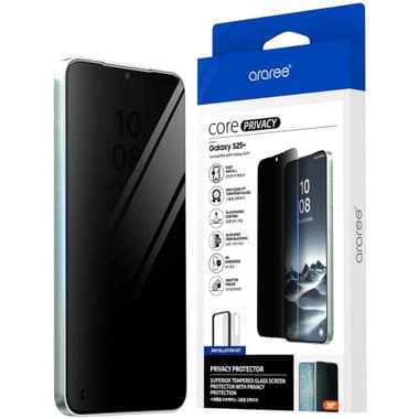 Araree Core Privacy Smartphone Screen Protector
for Samsung Galaxy S25+, Tempered Glass