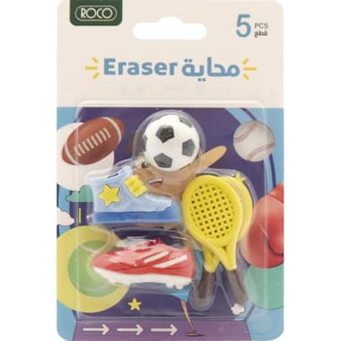 Roco Rubber Eraser
Sport, Assorted Color