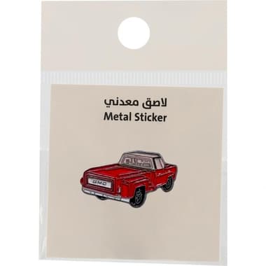 3D Stickers
Car: Pickup Truck, Red, 1 Piece