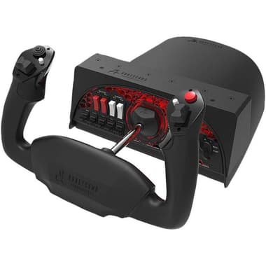 Honeycomb Aeronautical Alpha Flight Controls Throttle + Stick Simulation
Wired, for PC/Mac, Black