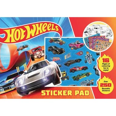 Hot Wheels: Sticker Pad - Over 250 Reusable Stickers!
false