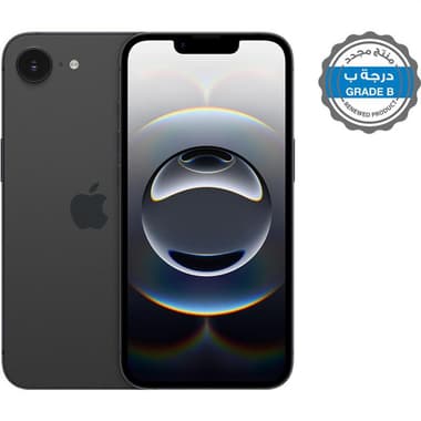 Renewed Grade B Apple iPhone 16e
512 GB, Black, 5G
