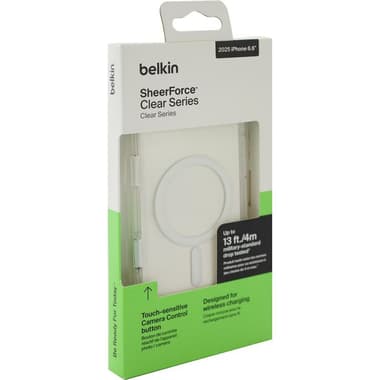 Belkin SheerForce Clear Back Cover Mobile Case with MagSafe
for iPhone Air, Clear