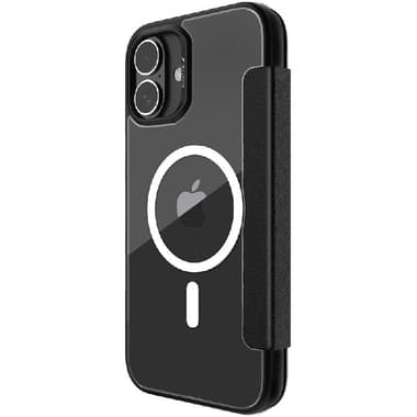 Raptic Urban Folio Flip Cover Mobile Case
for iPhone 16, Black