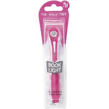 IF Really Tiny Booklight
for All Book Size, LED Lamp, Pink