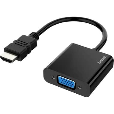 هاما HDMI الى VGA مم 3.5 مع منفذ صوت محول ايه في