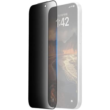 Araree Core Privacy 9H Hardness Tempered Glass Smartphone Screen Protector
for iPhone 17 Pro Max, Round Edge