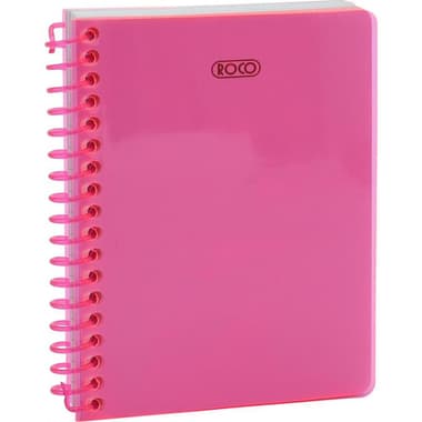 Roco Neon Notebook
A6, 80 Sheets, Single Ruled (Arabic), Pink