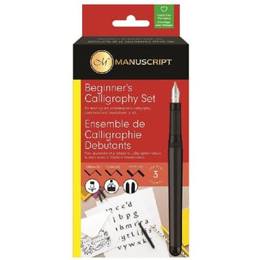 Manuscript Calligraphy/Lettering Set
Arabic, Assorted Point Size, Black