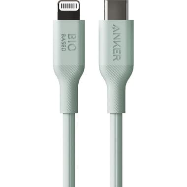 Anker 542 Bio-Based USB-C to Lightning Sync & Charge Cable
3.00 ft ( 91.44 cm ), White