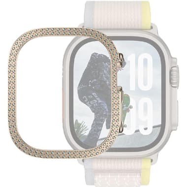 PanzerGlass Bling Bumper Smartwatch Fit Case
for Apple Watch Ultra 2/Watch Ultra, Gold