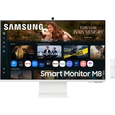 Samsung M8 M80F 32" Monitor
LED, UHD, 60 Hz, 4ms (GtG), Built-in Speaker, White
