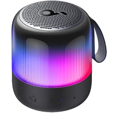 Anker Soundcore Glow Mini Portable Speaker
Bluetooth, up to 12 Hours of Playtime, Black