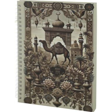 Roco 2026 Design 1
Weekly Diary, Gregorian/Hijri Weekly, A5