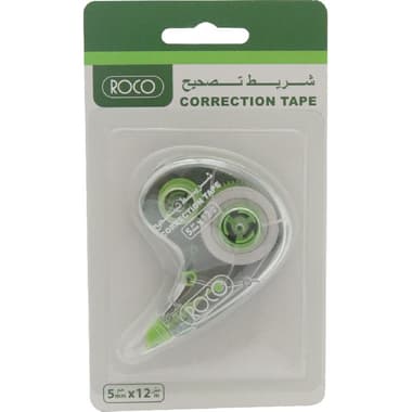 Roco Correction Tape
2 Lines, White