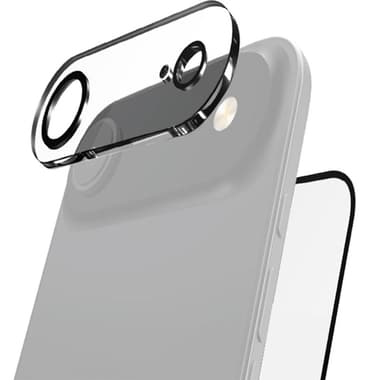 Raptic Air-Glass 2-in-1 Bundle: Tempered Glass + Camera Lens Protector Smartphone Display Protection
for iPhone Air, Clear
