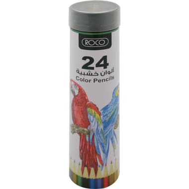 Roco Color Pencil Set
Assorted Color, Medium, 24 Colors