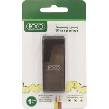 Roco Pocket Sharpener
Single Hole, Black