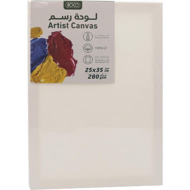 Roco Stretched Canvas
Rectangle, Rough Finish, 25 X 35 cm