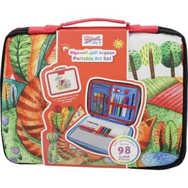 Art Expedition Carrying Case Set Color Accessory Set
Assorted Color, 98 Assorted Pieces