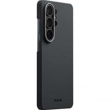 Pitaka Edge Back Cover Mobile Case with MagSafe
for Samsung Galaxy S26 Ultra, 600D Black/Grey Twill