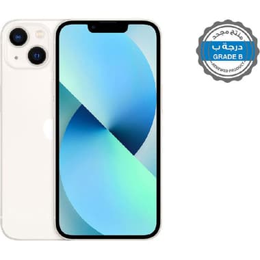 Renewed Grade B Apple iPhone 13
128 GB, Starlight, 5G