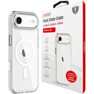 Techpick Pure Back Cover Mobile Case with MagSafe
for iPhone Air, Clear