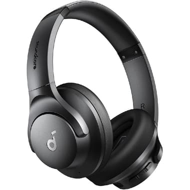Anker Soundcore Q20i Over-Ear Headphones
Hybrid Active Noise Cancelling, Bluetooth, USB (Charging), Built-in Microphone, Black