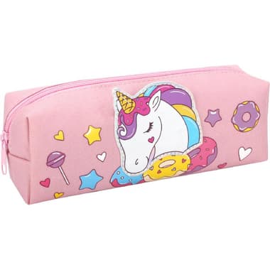 Soft Pencil Case
Unincorn/Doughnut Printed Design, Compact, Durable and Lightweight, Pink