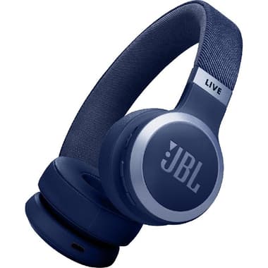 JBL Live 670NC On-Ear Headphones
Active Noise Cancelling, Bluetooth, USB (Charging), Built-in Microphone, Blue