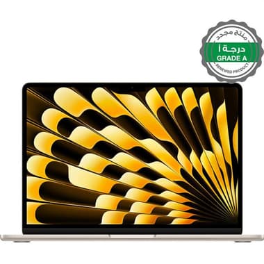 منتج مجدد درجة أ ابل ماك بوك اير لابتوب
13.6", ام5, 24 جيجابايت رام, 1 تيرابايت اس اس دي, ماك آو اس, 10 نواة معالج الرسوميات,