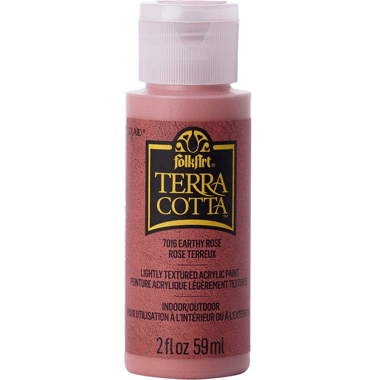 Plaid Terra Cotta Finish Acrylic Paint
Earthy Pink, 2.00 oz ( 56.83 ml )
