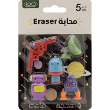 Roco Rubber Eraser
Outer-Space, Assorted Color