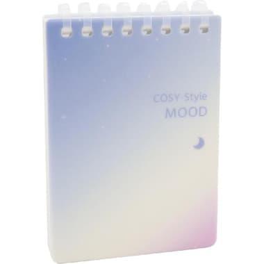 Roco Memo Notebook
Plain, A7, 160 Pages (80 Sheets), Lined, Purple