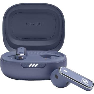 JBL Live Flex Earbuds
Active Noise Cancelling, Bluetooth, USB (Charging), Built-in Microphone, Blue