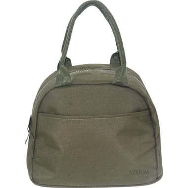 Atrium Lunch Bag
Front Pocket, Large Opening, Green