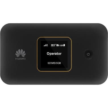 HUAWEI E5785-320A 4G Portable Router
up to 300 Mbps, up to 32 Devices, Dual Band (2.4 GHz/5 GHz), Wireless AC (802.11ac), Black