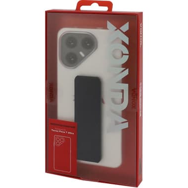 Xonda Back Cover Mobile Case with Strap
for Tecno POVA 7 Ultra, Clear