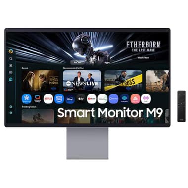 سامسونج سمارت مونيتر ام9 32 بوصة
شاشة ألعاب, ضوء LED, 4K الترا اتش دي, 165 Hz, 1 مللي ثانية (GtG), مكبر صوت مدمج, فضي