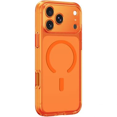 Amazing Thing Minimal Mag Lens Back Cover Mobile Case with MagSafe
for iPhone 17 Pro, Orange